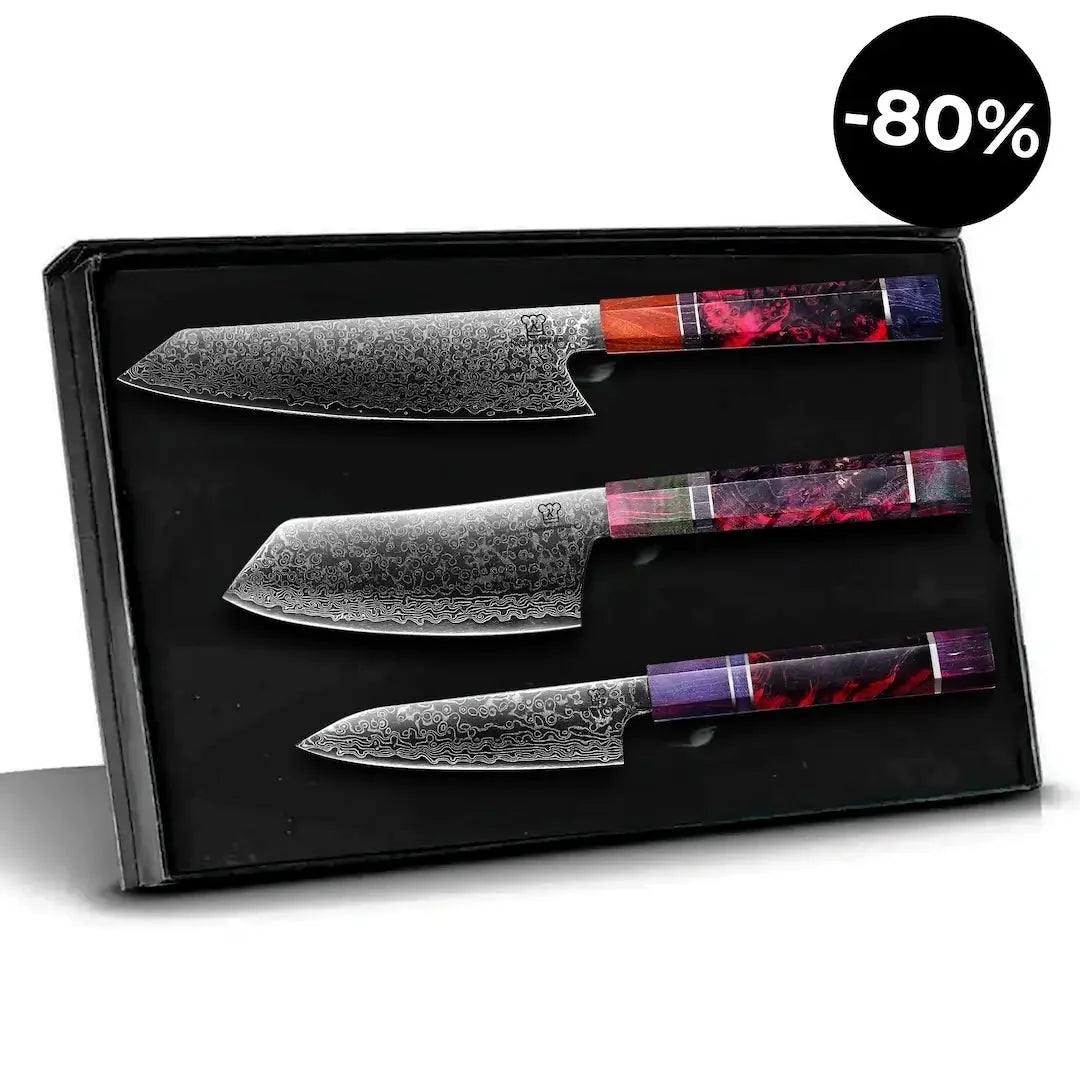 Gyuto Damastmesser Set | Limited Edition