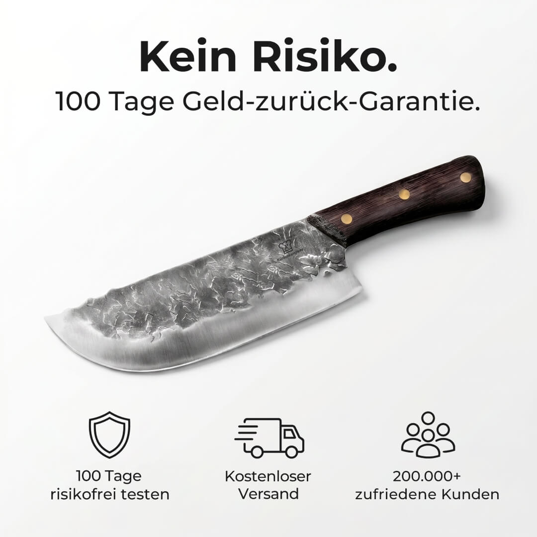 Rustikales Kochmesser