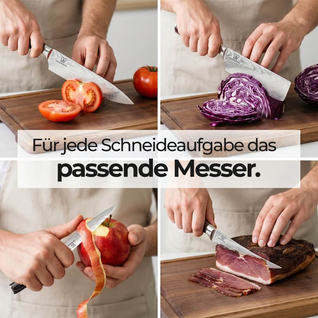 Asiatisches Messerset Premium 8-teilig