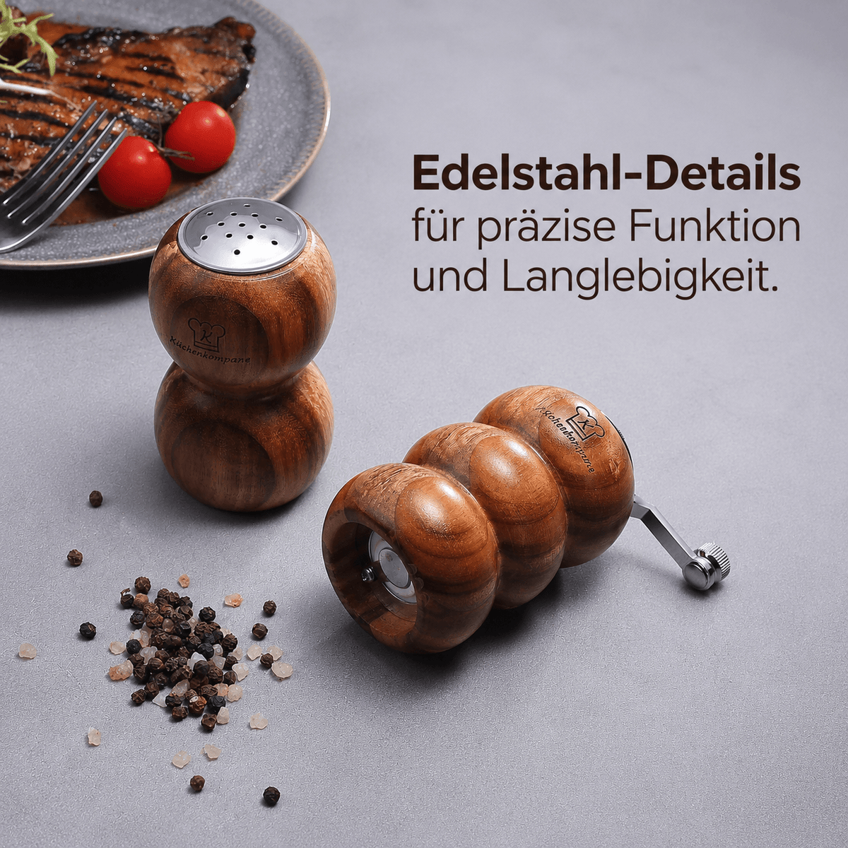 Mega Sparangebot: Passendes Salatgeschirr + Gewürzset