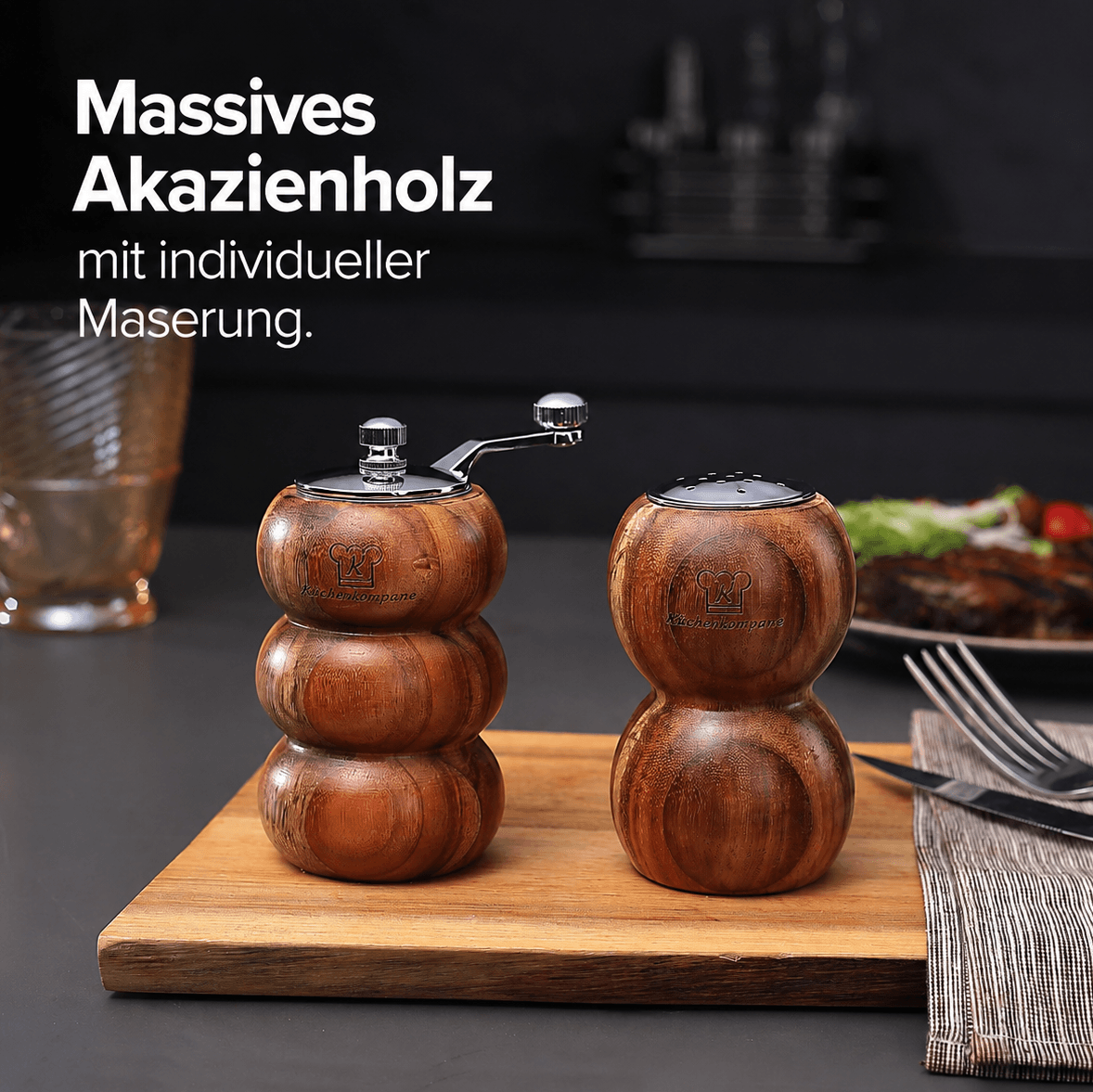 Mega Sparangebot: Passendes Salatgeschirr + Gewürzset