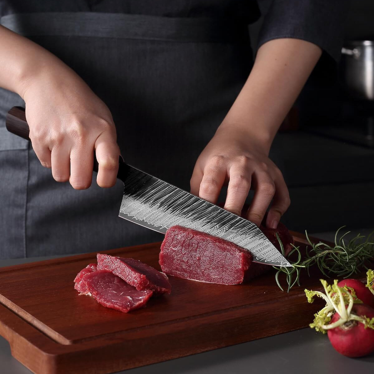 Shibui großes Damastmesser