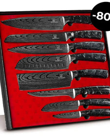 Kuro Messerset Premium 8-teilig