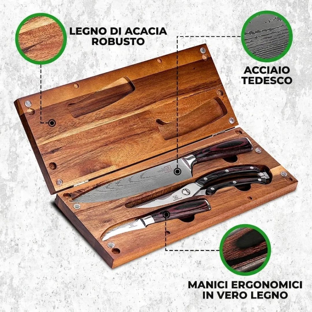 Set di Coltelli Outdoor | 2in1