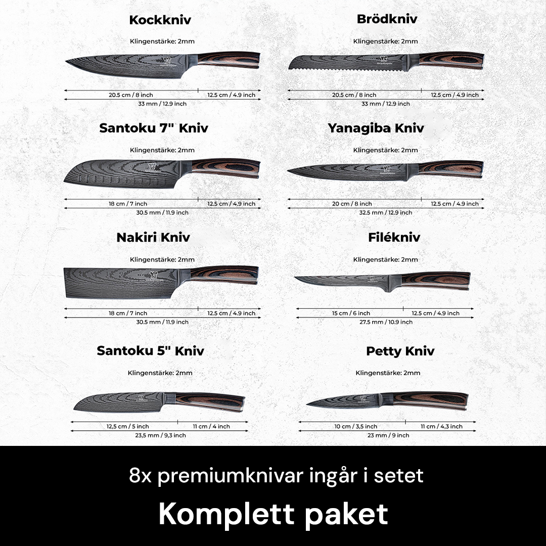 Premium Messenset (+ GRATIS Messenblok & Messenslijper)