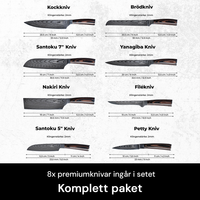 Premium Messenset (+ GRATIS Messenblok & Messenslijper)