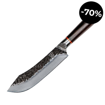 Rustikales Chefmesser gebogen