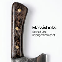 Rustikales Hackmesser