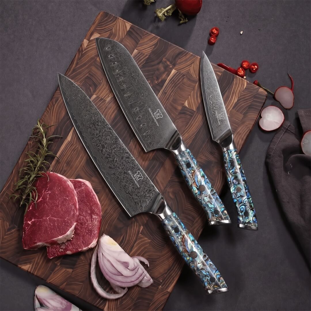 Sheru Nakiri Damastmesser