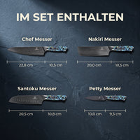 Sheru Damast Messerset