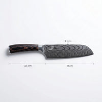 Coltello Santoku 7" Asiatico