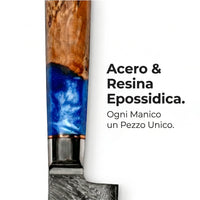 Coltello Santoku Damascato Aoki