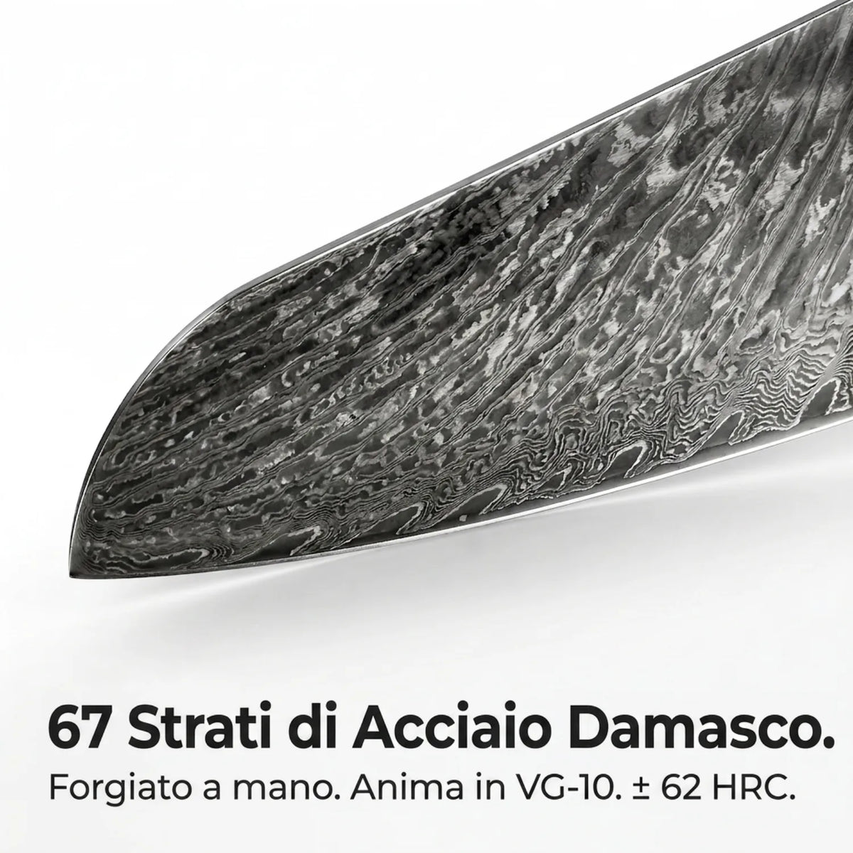 Coltello Santoku Damascato Aoki