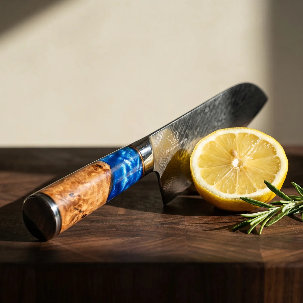 Coltello Santoku Damascato Aoki