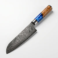 Coltello Santoku Damascato Aoki
