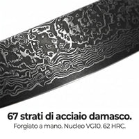 Coltello Gyuto Damascato