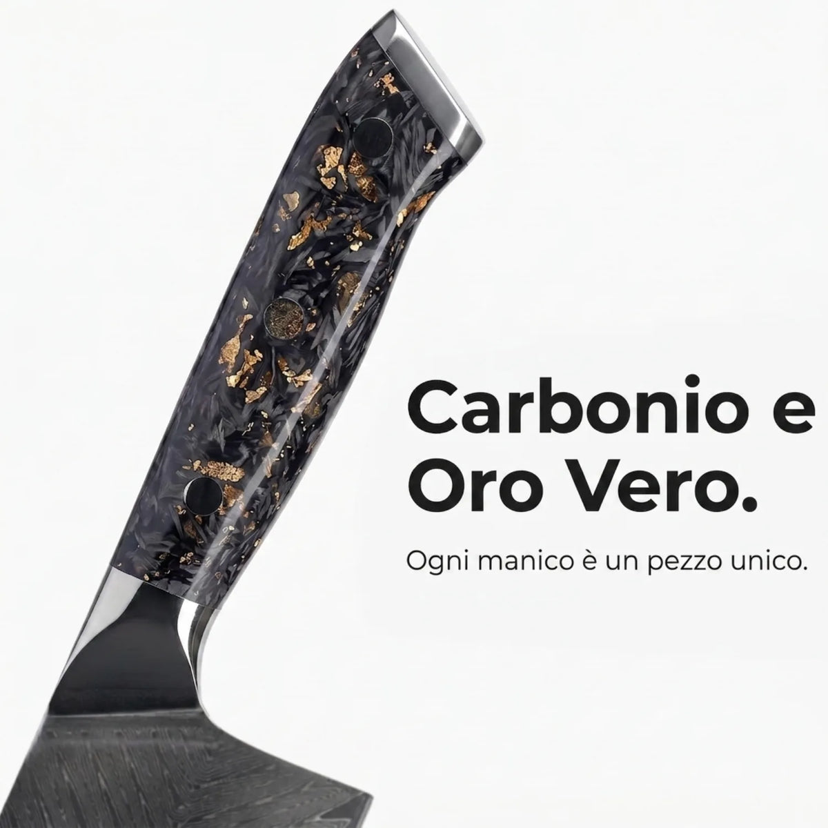 Coltello Nakiri Damascato Kiiro