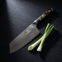 Coltello Nakiri Damascato Kiiro