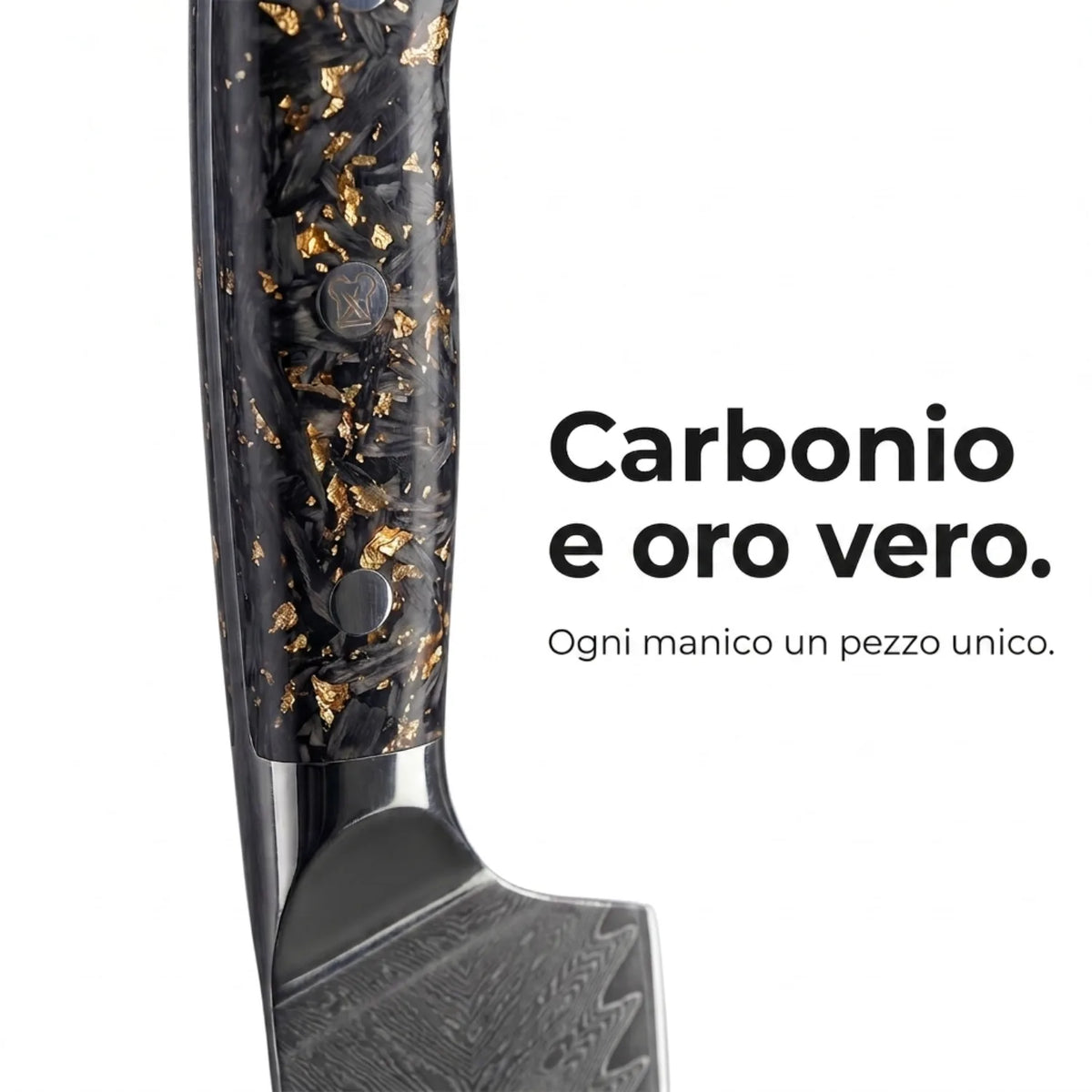 Coltello Santoku Damascato Kiiro