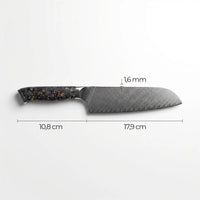 Coltello Santoku Damascato Kiiro