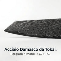 Coltello da Chef Damascato Mokuzai