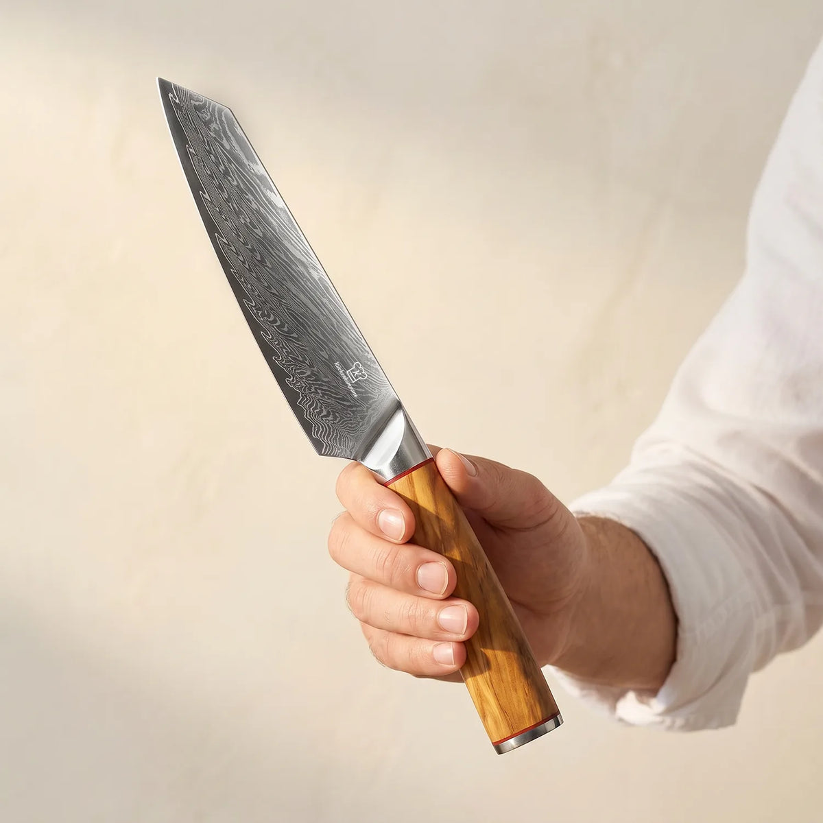 Coltello da Chef Damascato Mokuzai