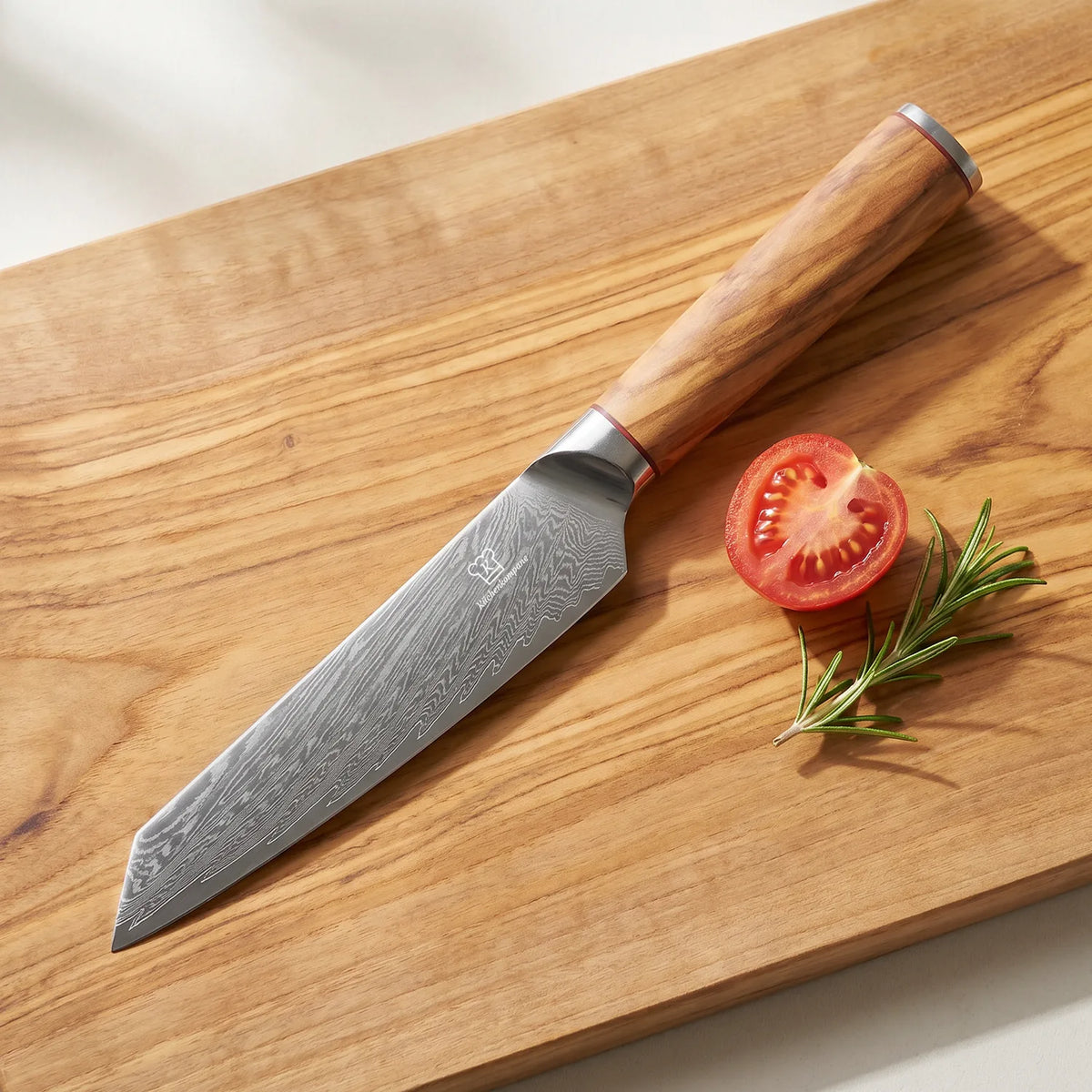 Coltello da Chef Damascato Mokuzai