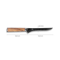 Coltello per Sfilettare Damascato Mokuzai