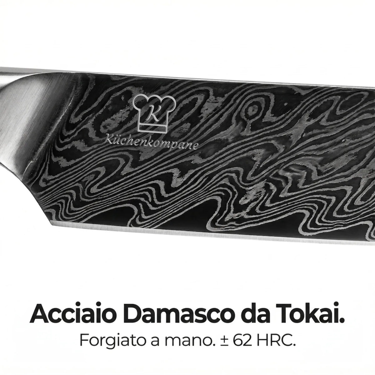 Coltello Petty Damascato Mokuzai