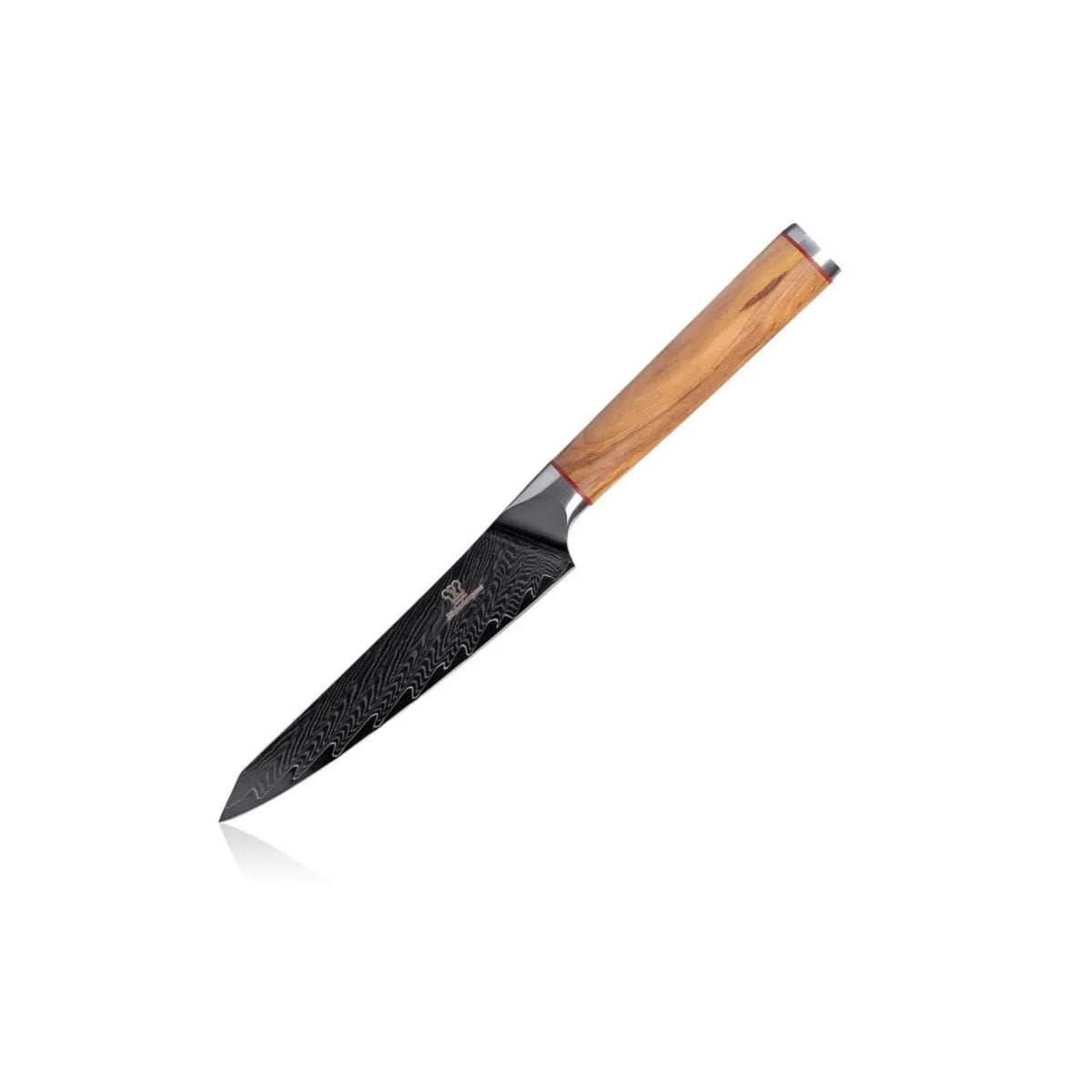 Coltello Petty Damascato Mokuzai