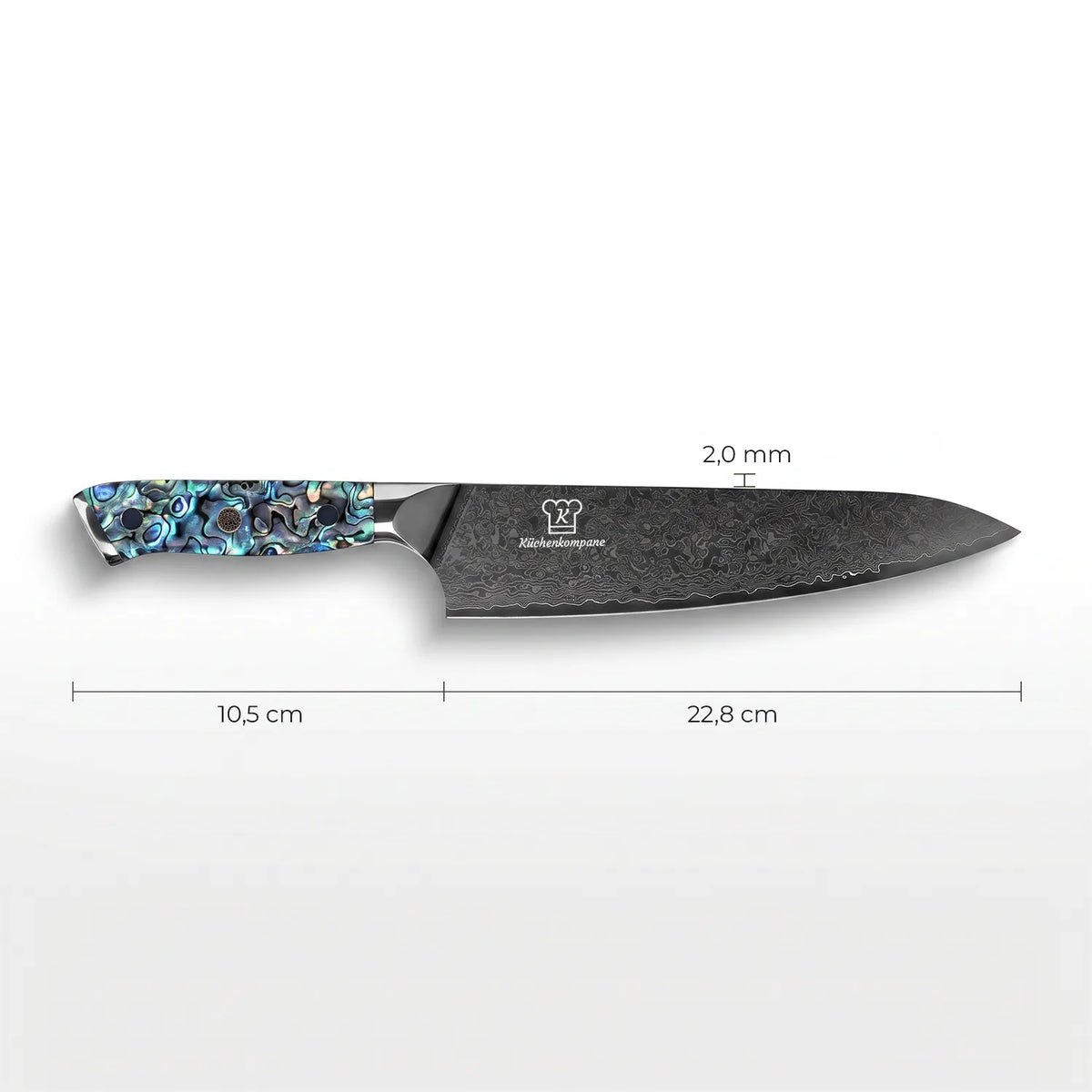 Coltello da Chef Damascato Sheru