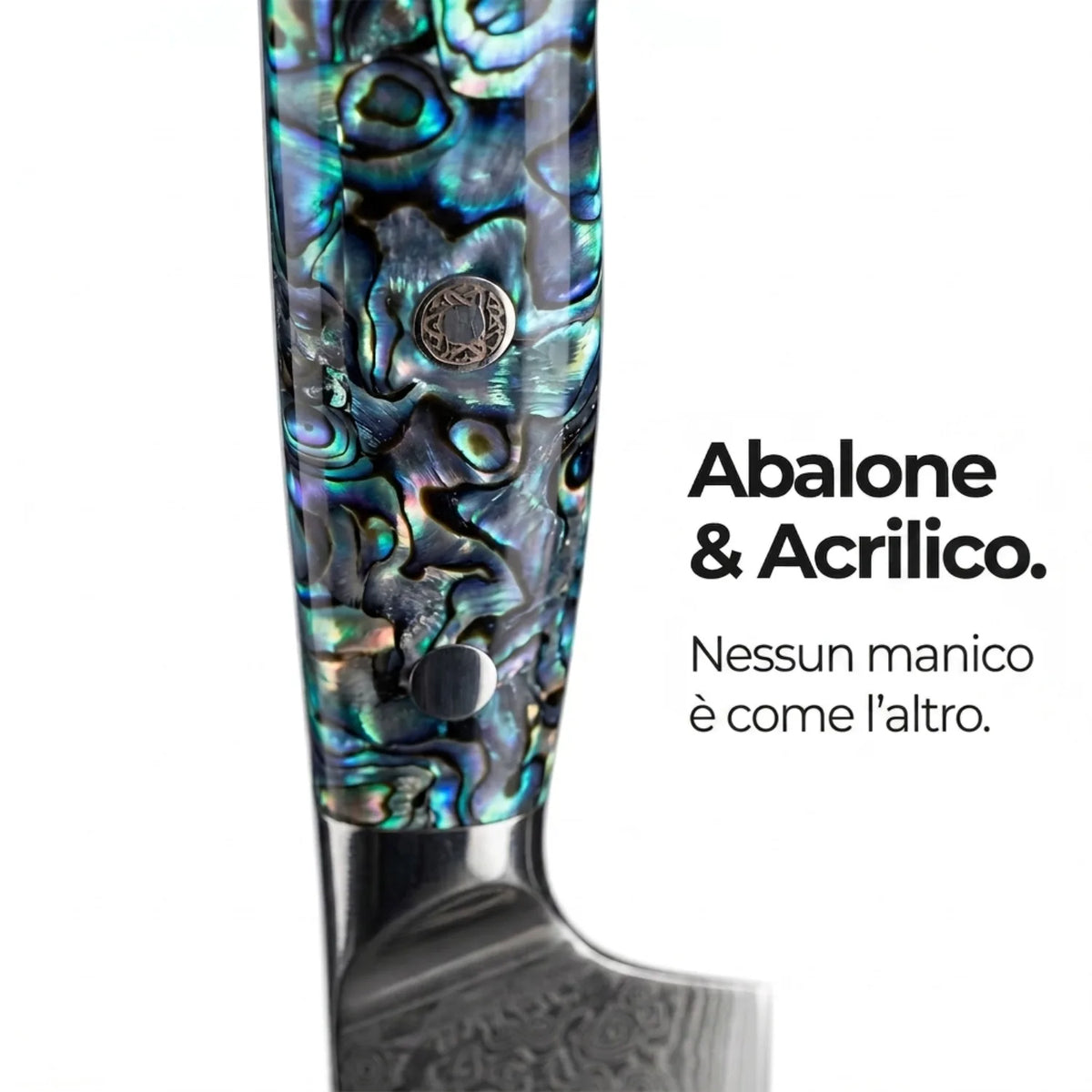Coltello Nakiri Damascato Sheru