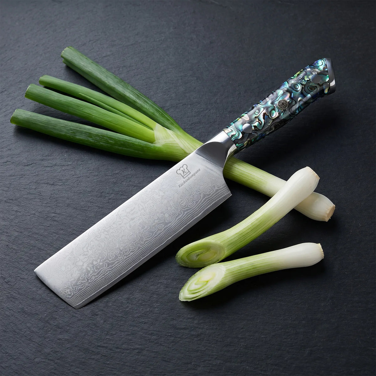 Coltello Nakiri Damascato Sheru