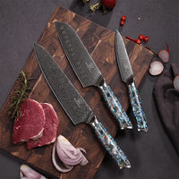 Coltello Petty Damascato Sheru