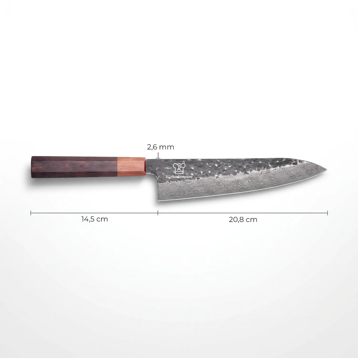 Coltello da Chef Damascato Shikku