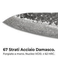 Coltello da Chef Damascato Shikku