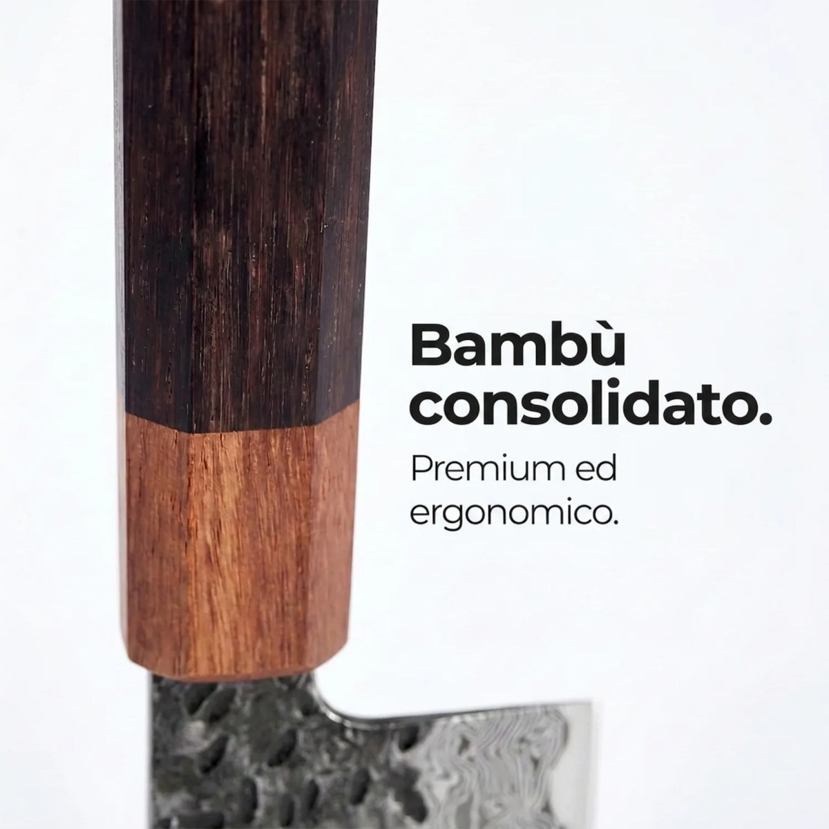 Coltello Nakiri Damascato Shikku