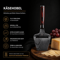 Käse-Trio: 2 Käsemesser & Käsehobel