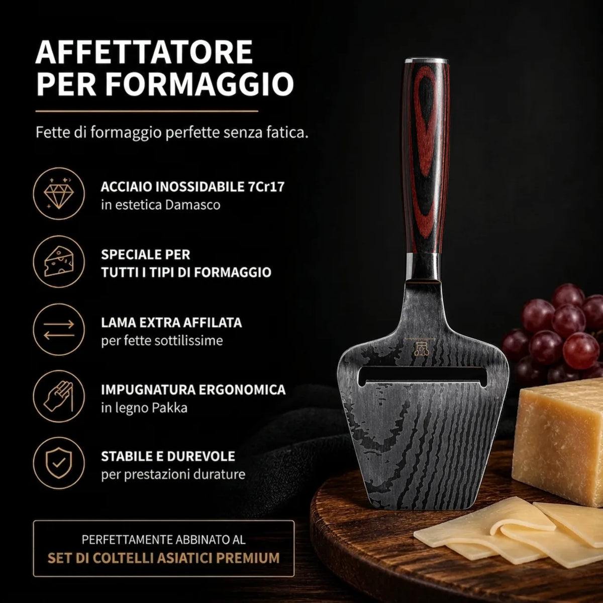 Affetta-formaggio