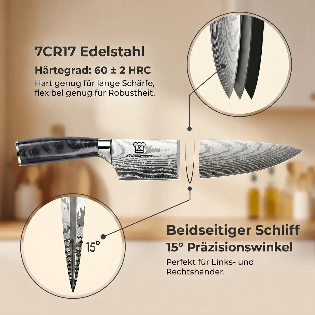 Kuro Messerset Premium 8-teilig