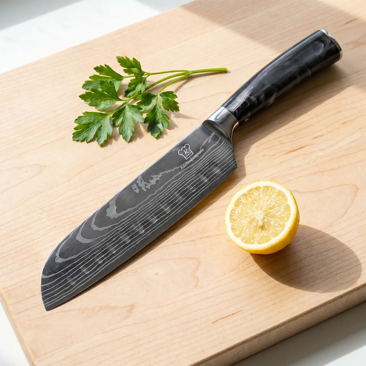 Coltello Santoku Kuro