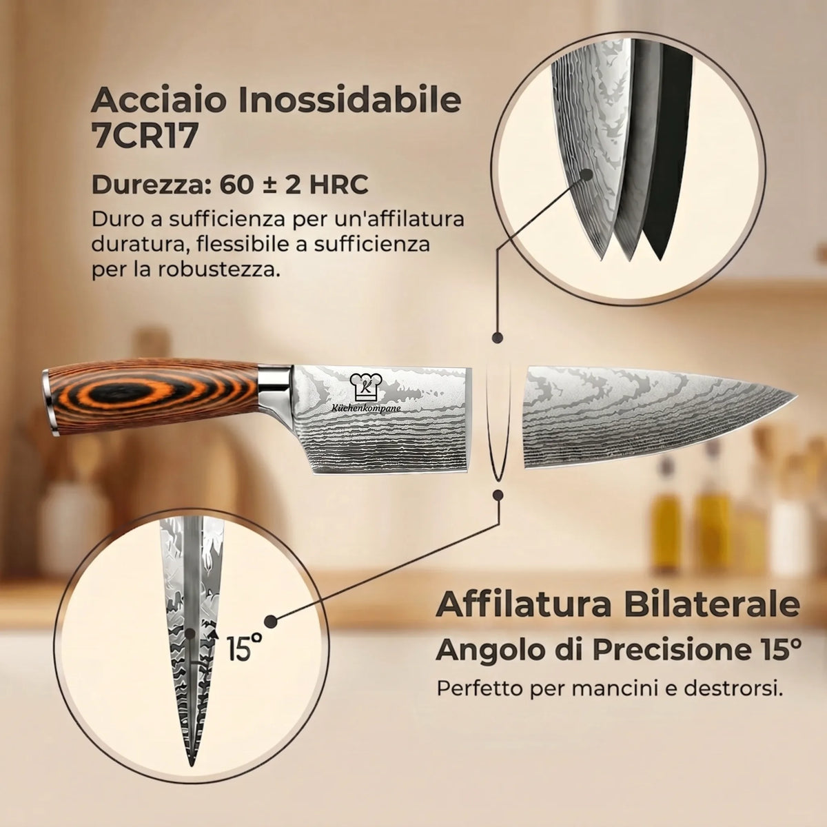 Set di Coltelli Akarui