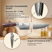 Set di Coltelli Asiatico