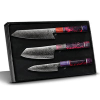 Set di Coltelli Damascati Gyuto