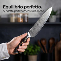 Set di Coltelli Damascati Kiiro