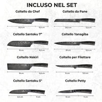 Set di Coltelli Kurai