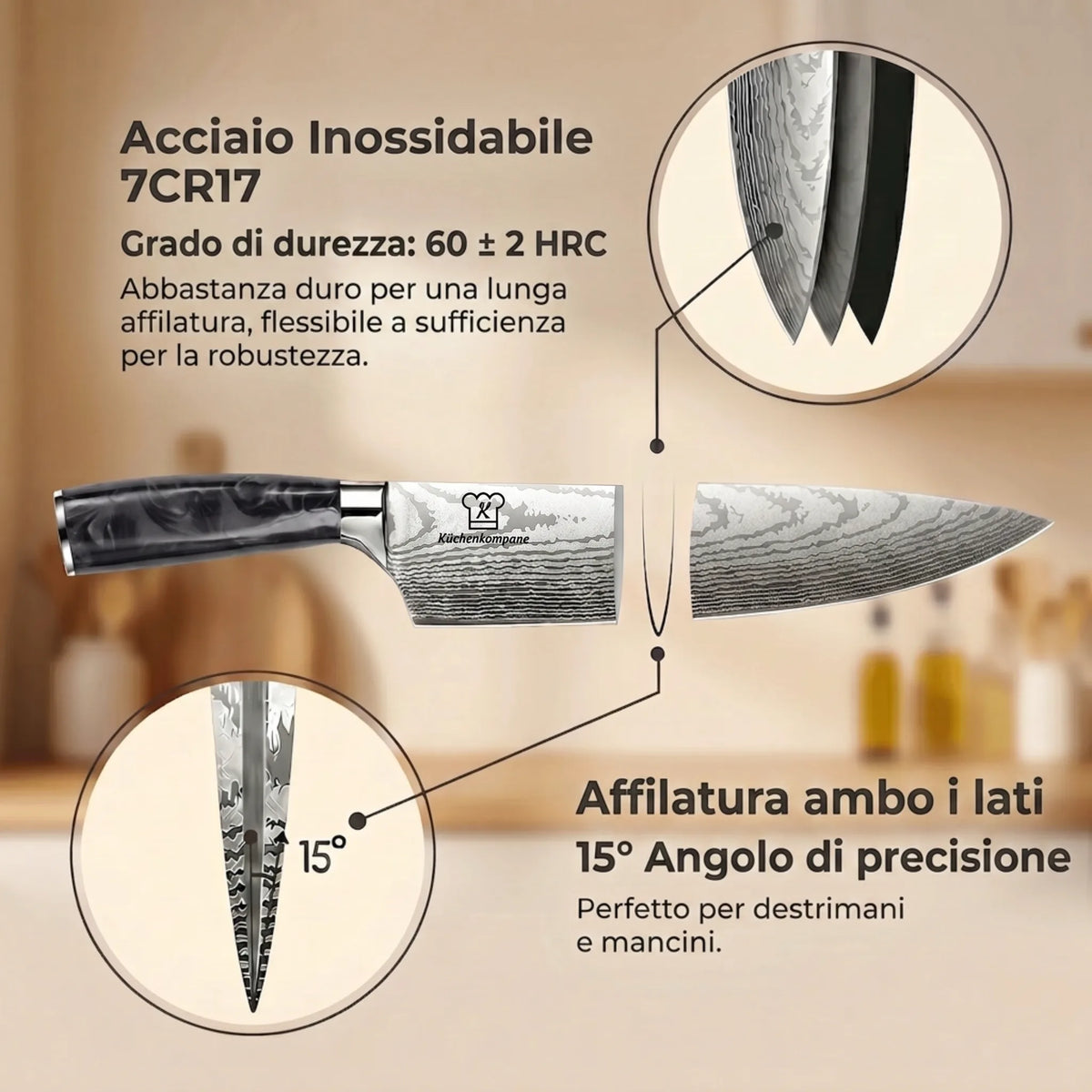 Set di Coltelli Kuro