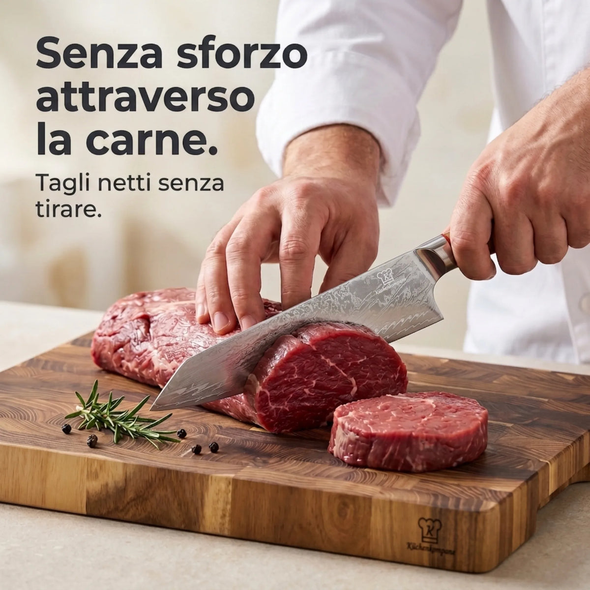 Set di Coltelli Damascati Mokuzai
